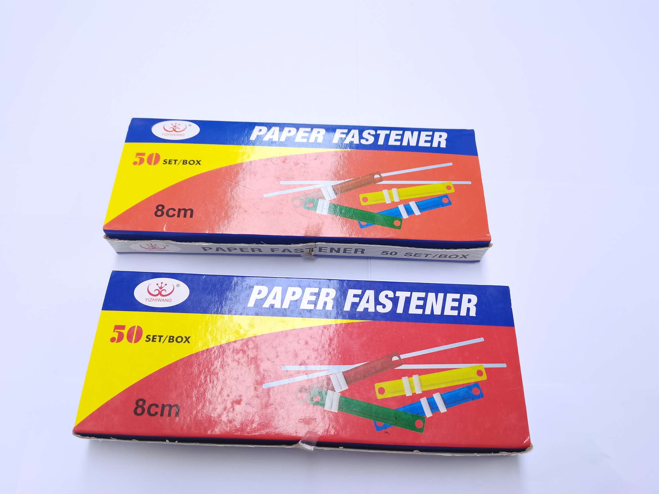 Yizhi King 2004 plastic binding clips, 50 sets per box. detail image 2