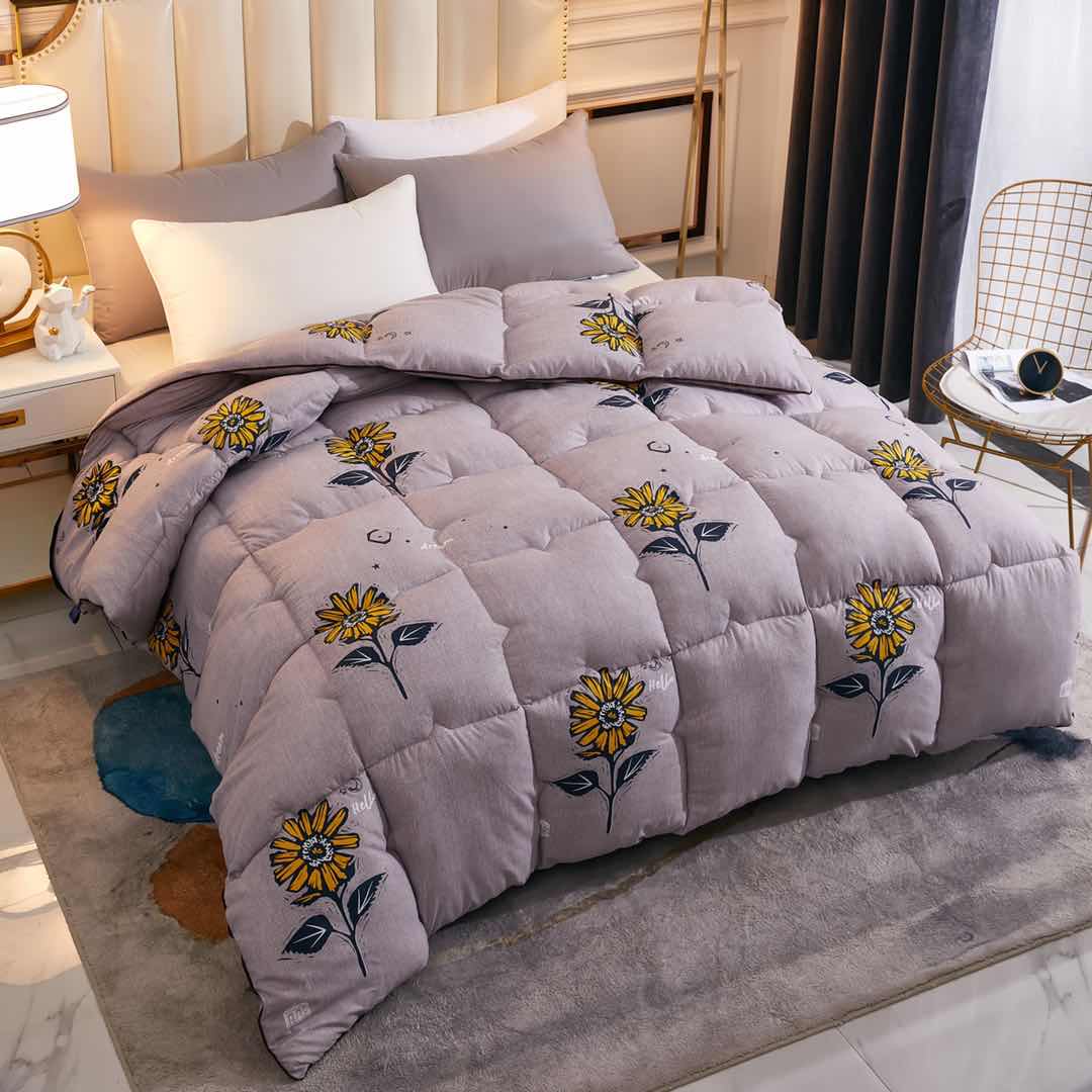 义乌好货100支长绒棉四件套多件套纯棉四件套全棉被子被套春秋被礼品被婴儿双层纱套件天然乳胶床垫乳胶商超促销被礼品被跑量被详情图7