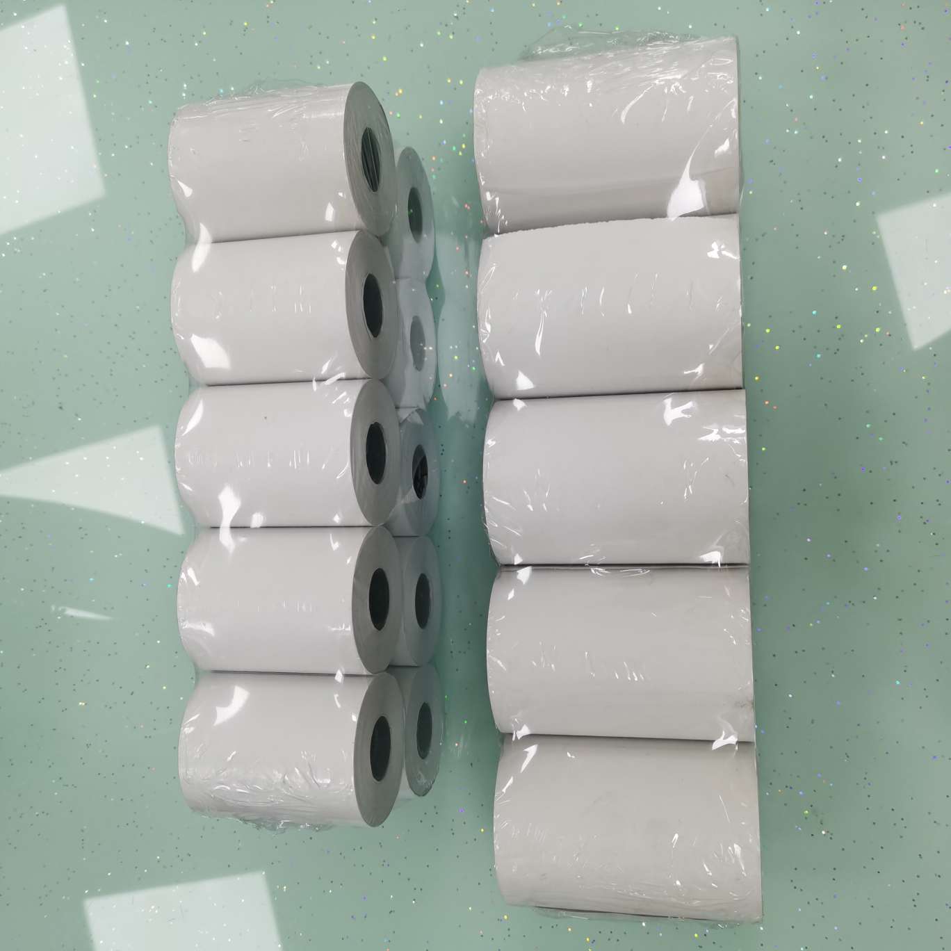 热敏纸，有57*40.57*50，57*60，80*60，80*70，80*80，用在超市收银机上，可以直接打印出来，方详情图3