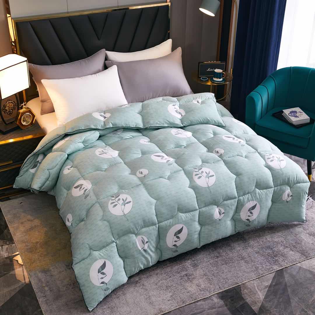 义乌好货100支长绒棉四件套多件套纯棉四件套全棉被子被套春秋被礼品被婴儿双层纱套件天然乳胶床垫乳胶商超促销被礼品被跑量被详情图12