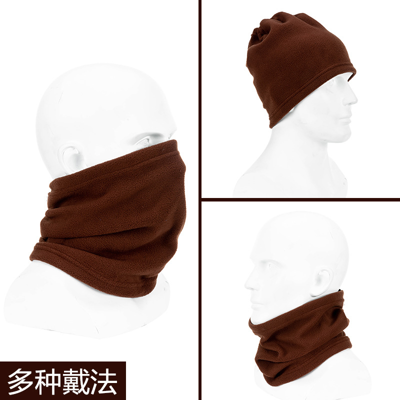 Amazon Autumn Winter Fleece Bib Multi-Functional Fleece Warm Neck Cover Windproof Face Mask Cover Can Be Customized undefined