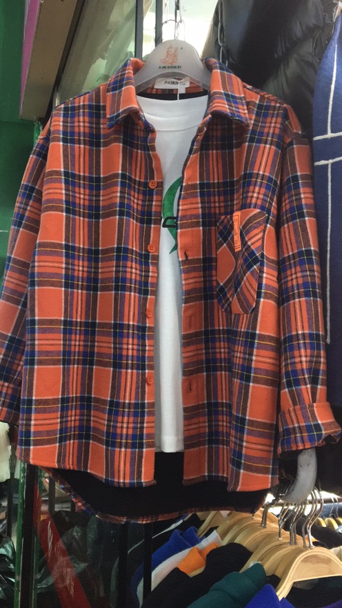Checked shirt