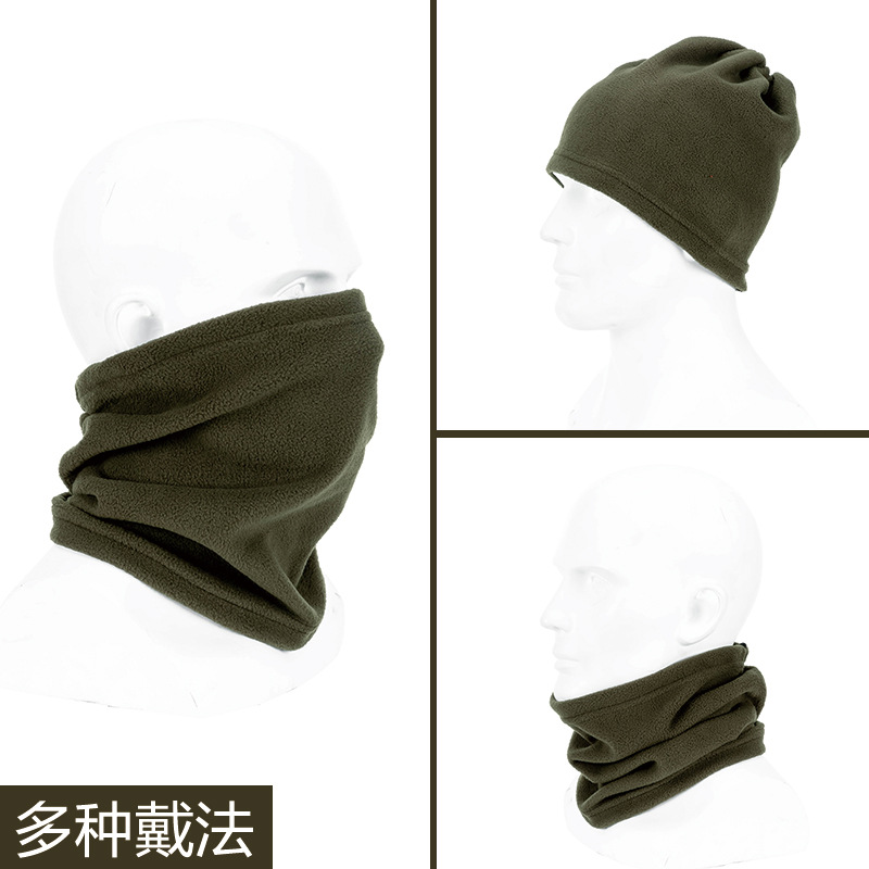 Amazon Autumn Winter Fleece Bib Multi-Functional Fleece Warm Neck Cover Windproof Face Mask Cover Can Be Customized undefined