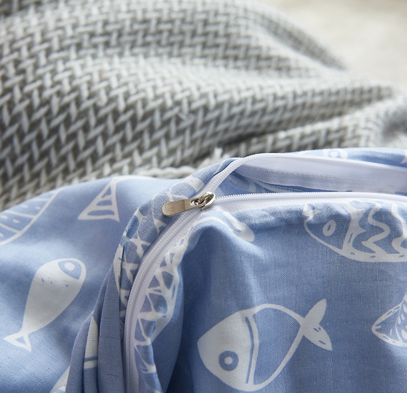 义乌好货100支长绒棉四件套多件套纯棉四件套全棉被子被套春秋被礼品被全棉双层纱套件婴儿纱布四件套细节图