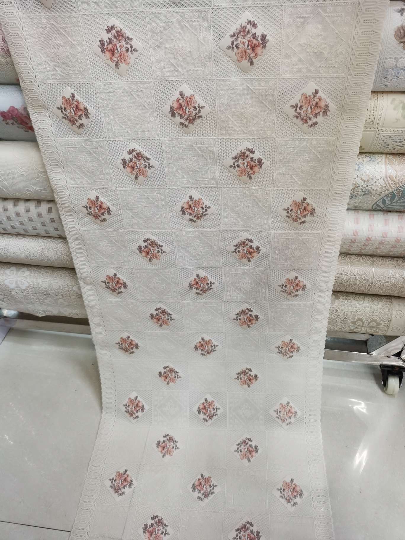 蕾丝茶几垫子