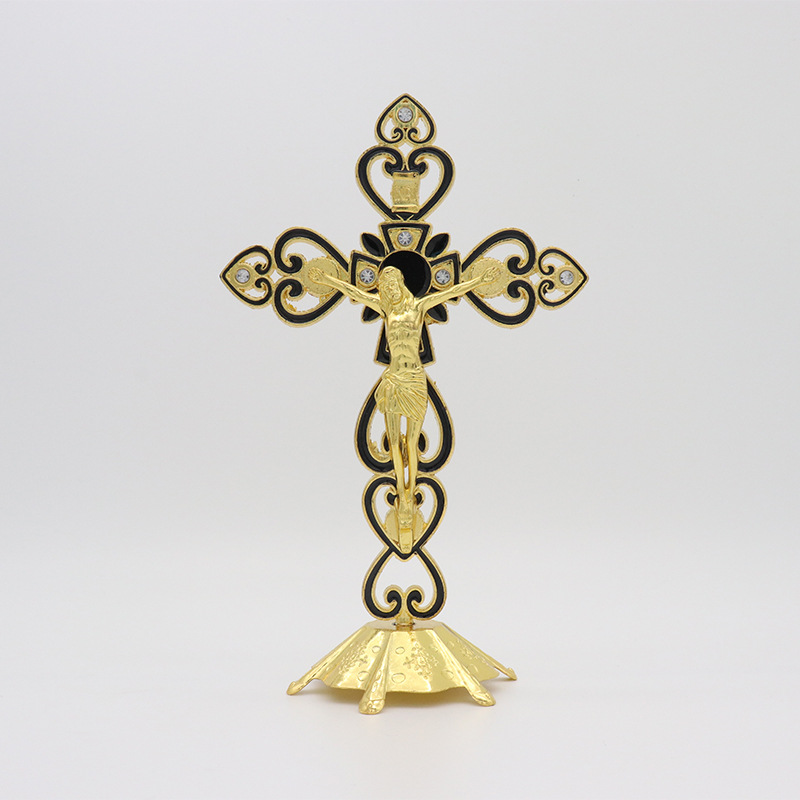 爱心彩色十字架摆件详情图6