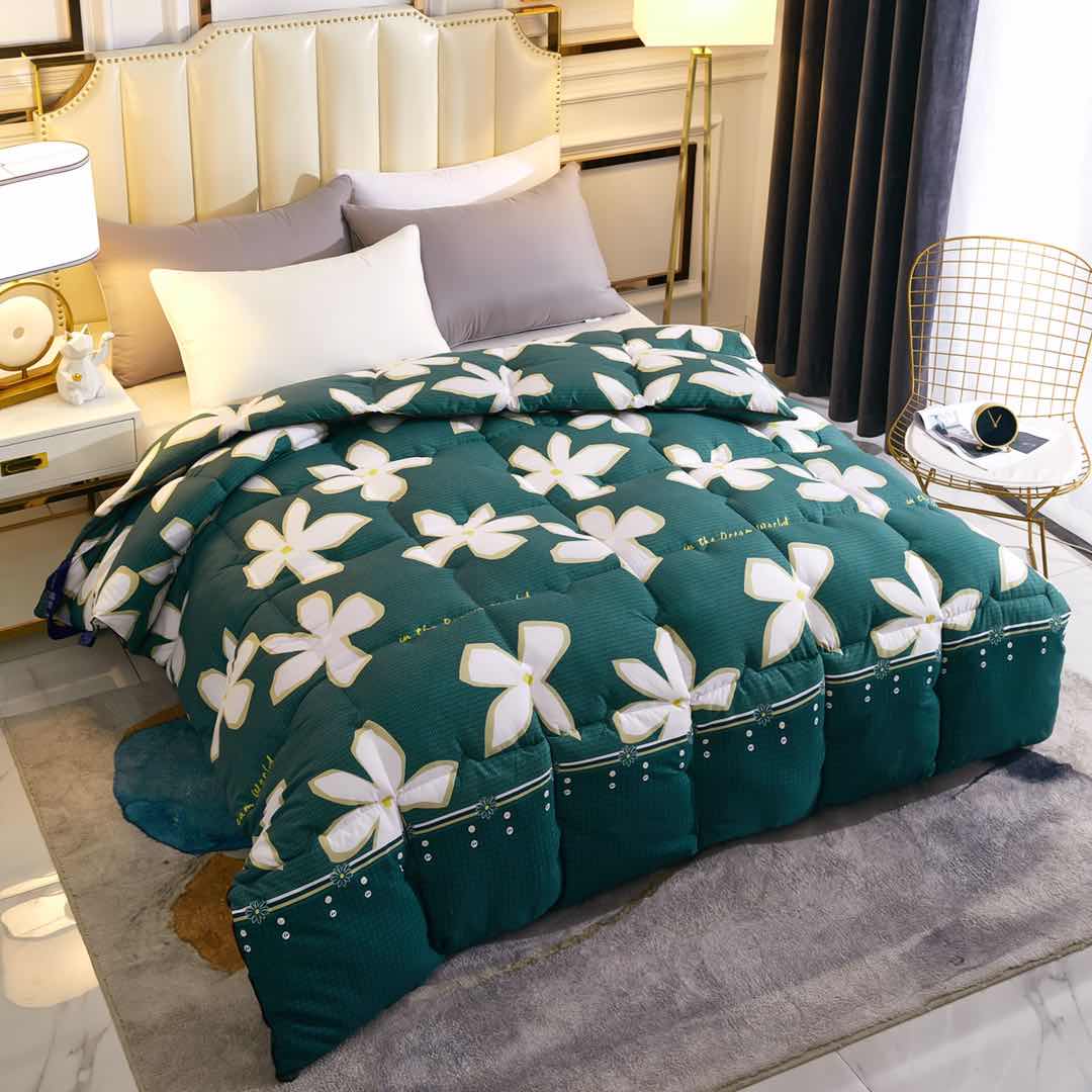 义乌好货100支长绒棉四件套多件套纯棉四件套全棉被子被套春秋被礼品被婴儿双层纱套件天然乳胶床垫乳胶商超促销被礼品被跑量被详情图13