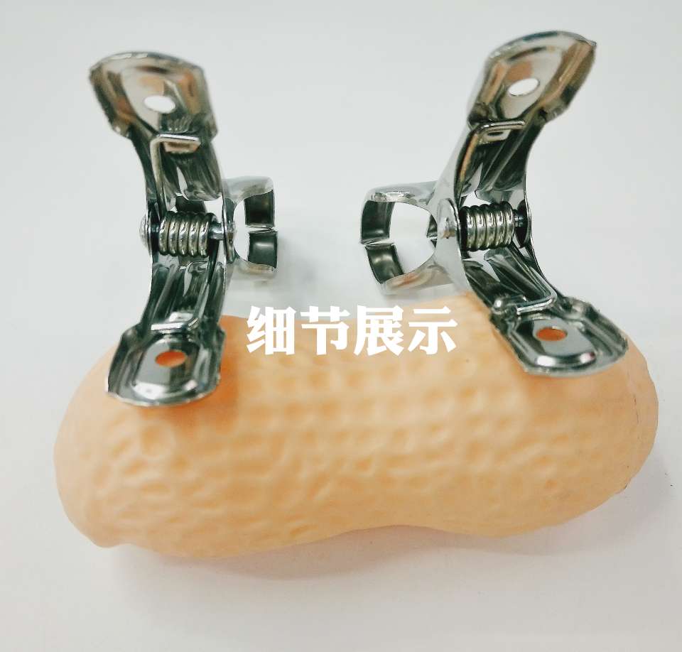 不锈钢晾衣服被子夹夹子3个固定晾衣防风夹衣架家用被夹衣夹精品 2元店货源产品图