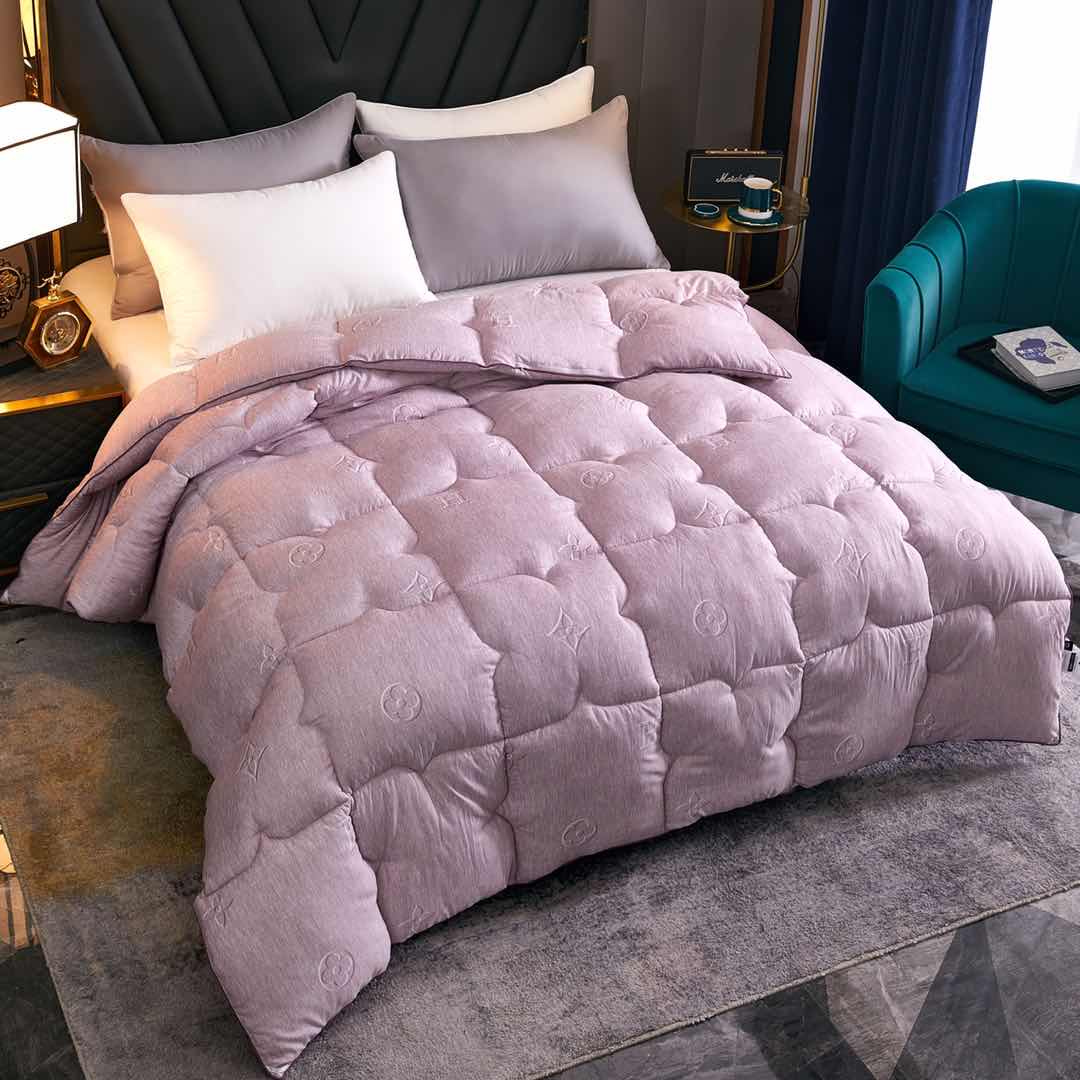 义乌好货100支长绒棉四件套多件套纯棉四件套全棉被子被套春秋被礼品被婴儿双层纱套件天然乳胶床垫乳胶商超促销被礼品被跑量被详情图6