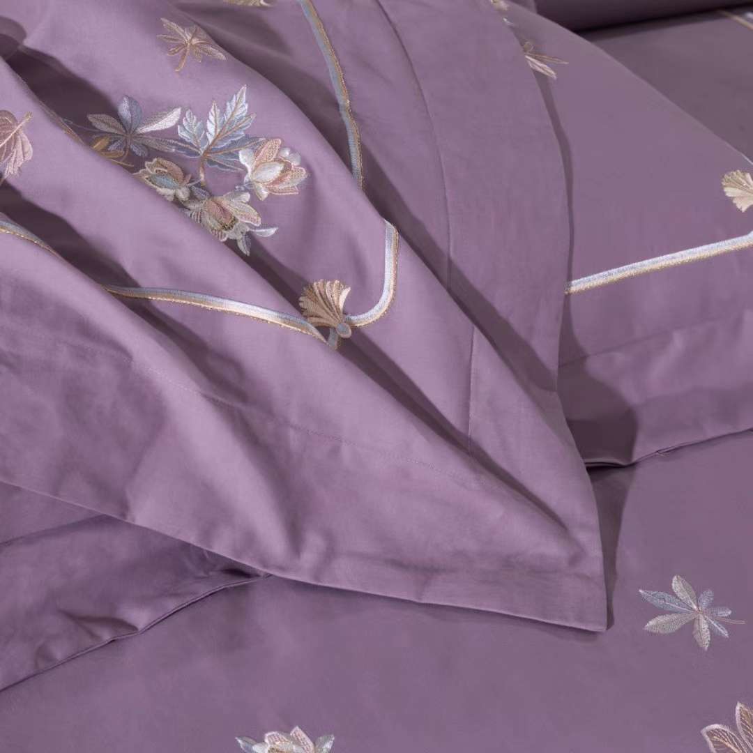 Yiwu Good Goods 100-piece long-staple cotton four-piece set, multi-piece set, pure cotton four-piece set, all-cotton quilt cover, spring and autumn quilt gift quilt, baby double-layer yarn set, natural latex mattress, latex neck protection pillow core pic 1