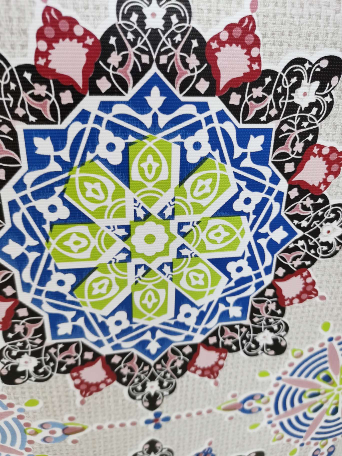 纱线印花台布197产品图