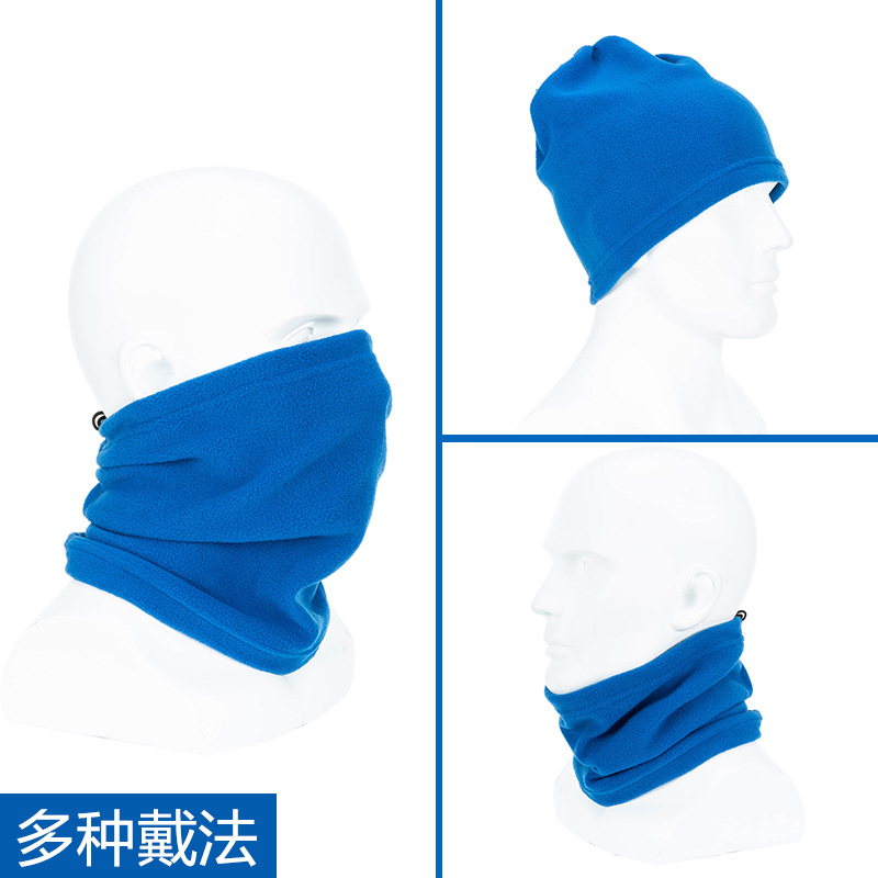 Amazon Autumn Winter Fleece Bib Multi-Functional Fleece Warm Neck Cover Windproof Face Mask Cover Can Be Customized undefined