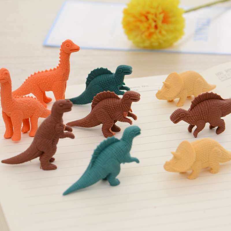 南韩创意大号恐龙盒装橡皮可爱卡通动物儿童奖品学生小礼品礼物详情图3
