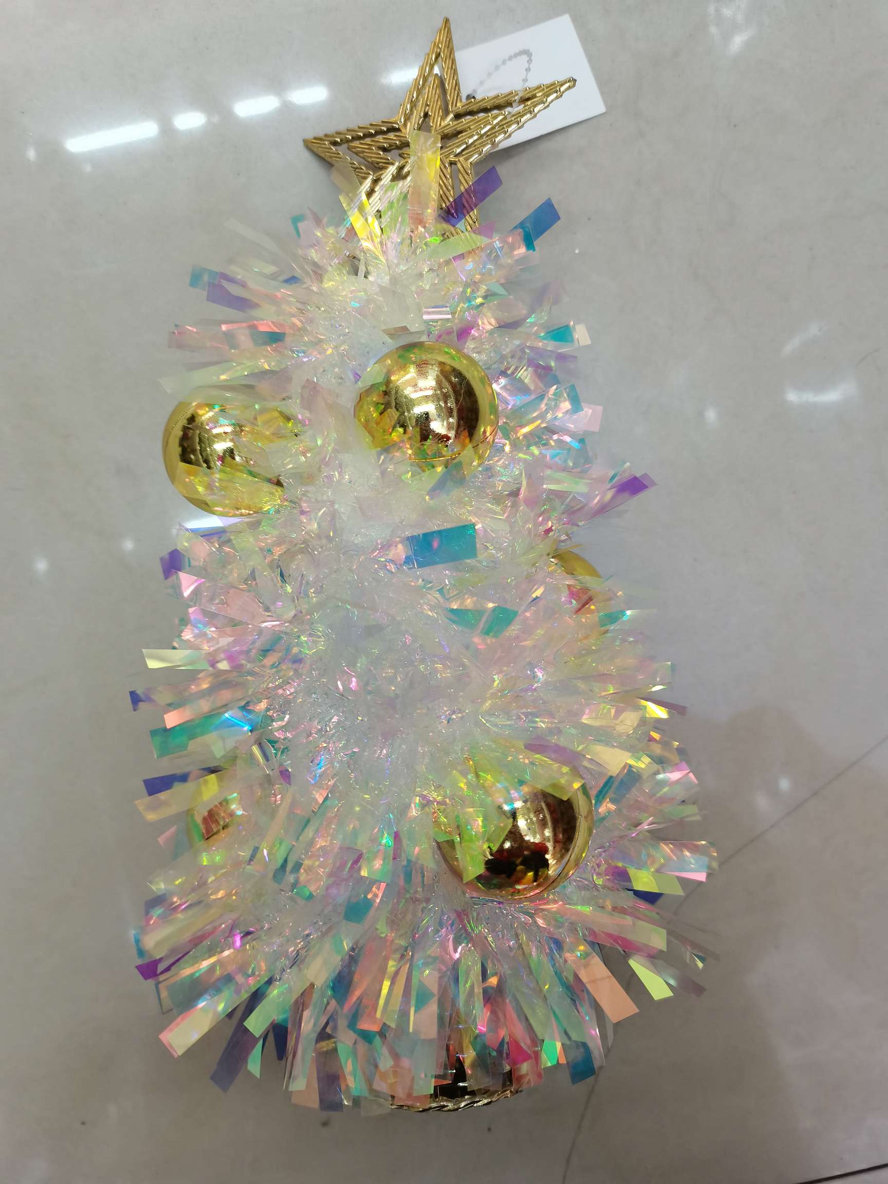 Colorful Christmas tree details Picture