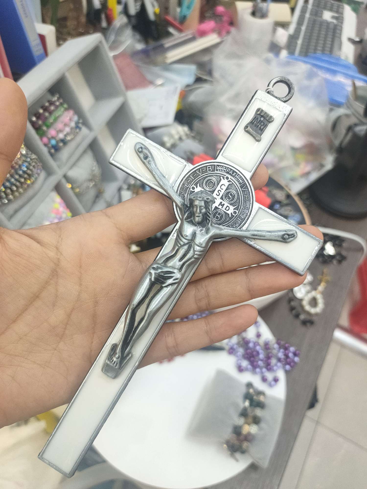 Metal oil drip religious supplies accessories for crosses undefined