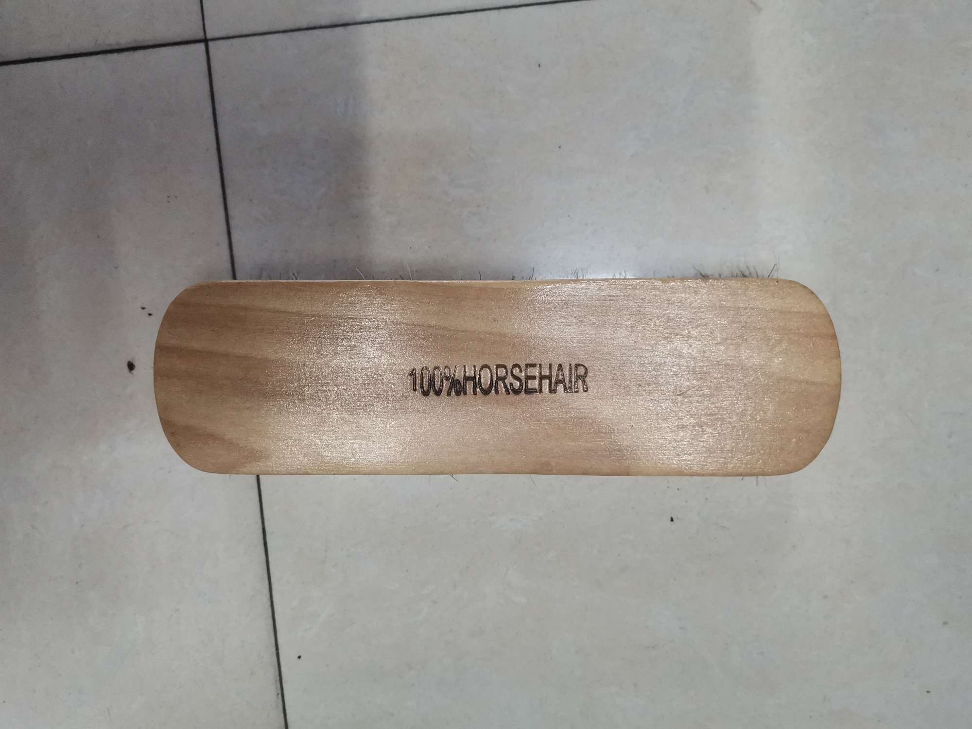 Mixed horsehair wood brush, cleaning brush, shoe brush, wooden handle brush 615 details Picture