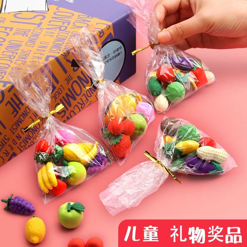 （学生专用创意不留痕卡通水果动物可爱超萌橡皮擦无碎屑擦得干净幼儿园文具奖品小礼物儿童橡皮擦