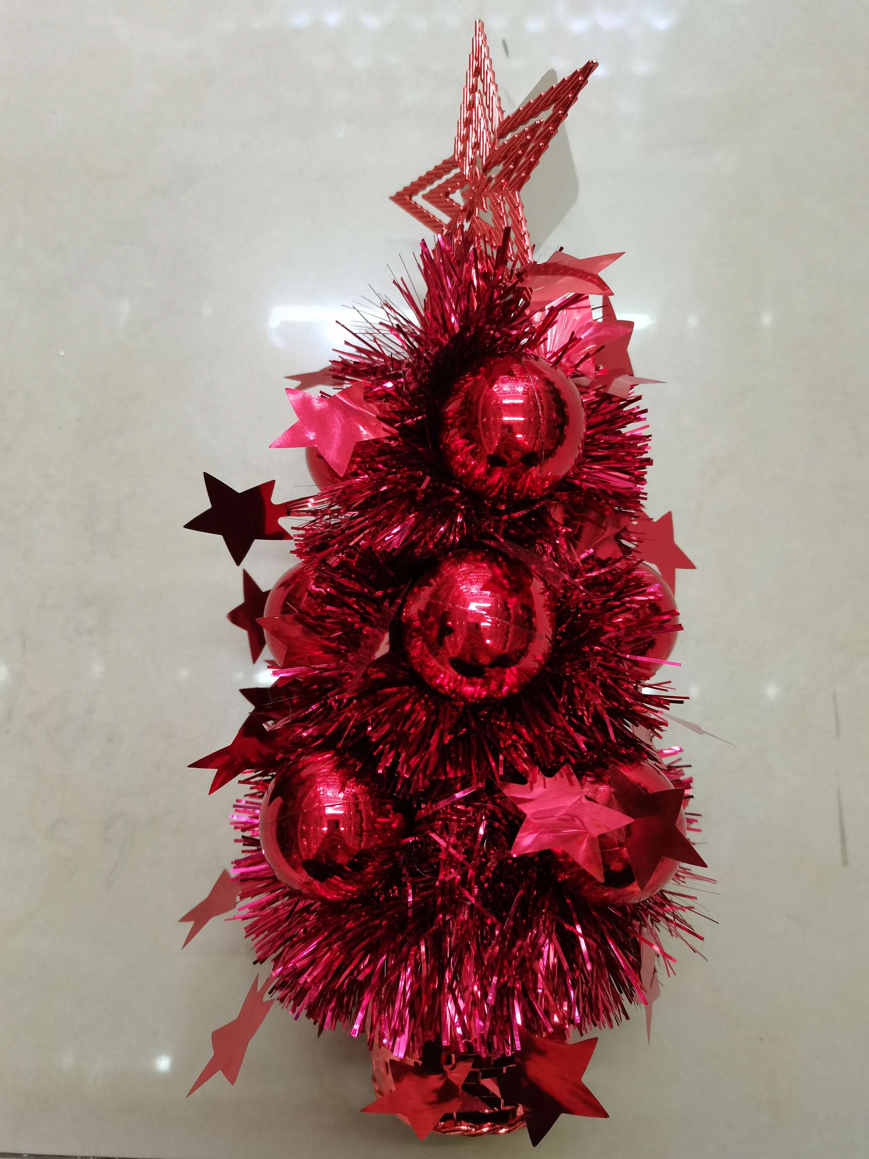 Red Christmas tree