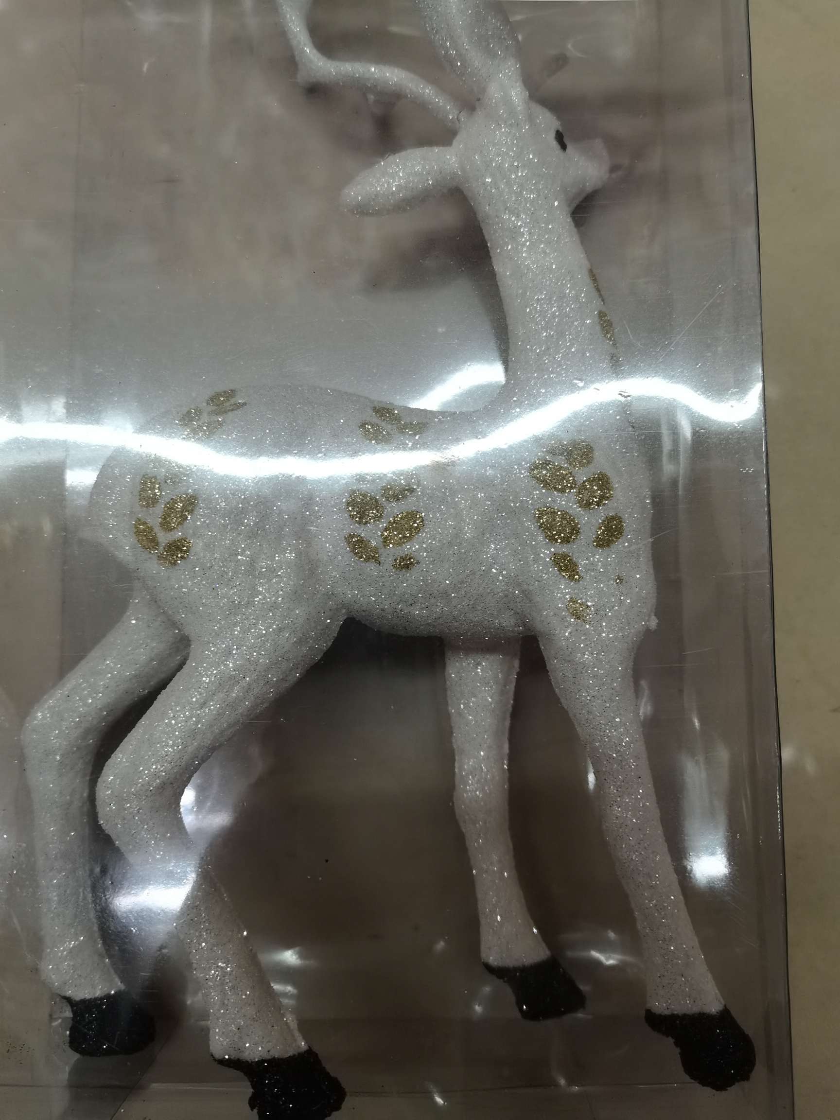 Christmas deer white details Picture
