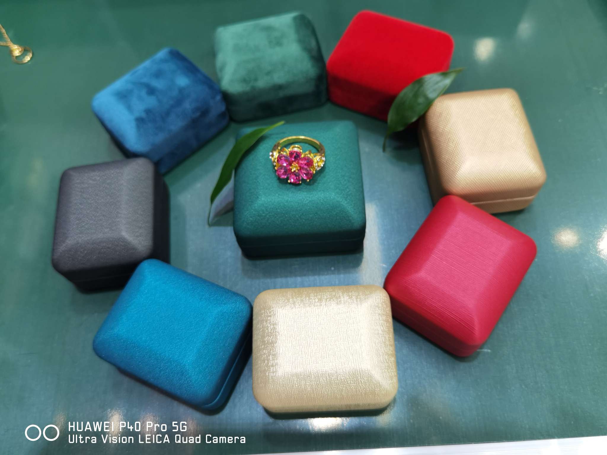 High-end iron jewelry boxes, rings, pendants, bracelets, necklaces, sets Specification image