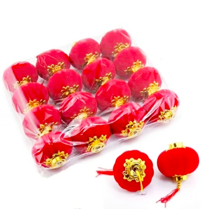 植绒灯笼 装饰灯笼 吸式小灯笼  3# 4# 5# 6# 进红商城详情图18