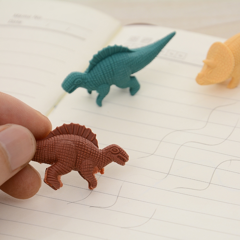 南韩创意大号恐龙盒装橡皮可爱卡通动物儿童奖品学生小礼品礼物详情图5