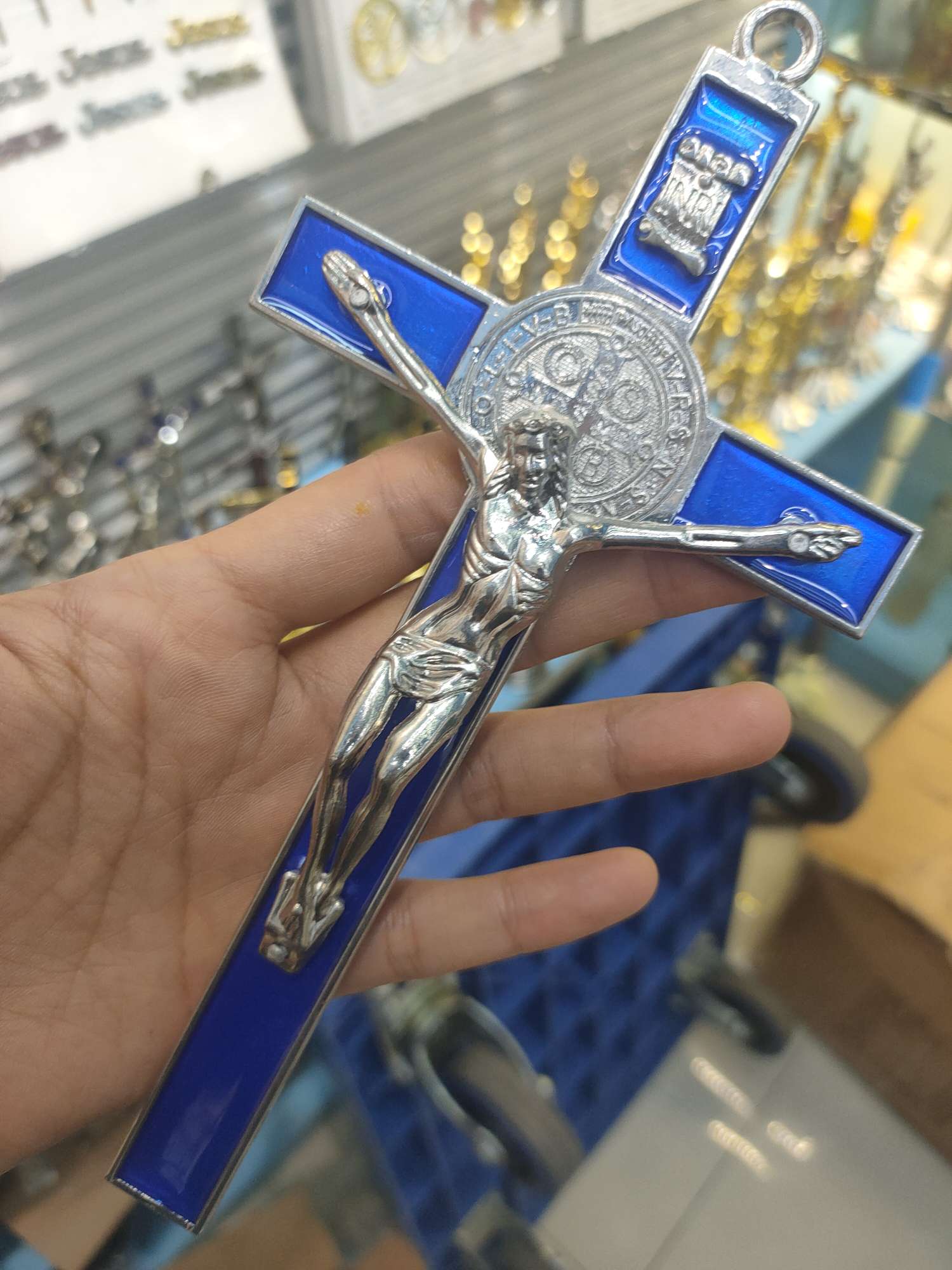 Metal oil drip religious supplies accessories for crosses undefined