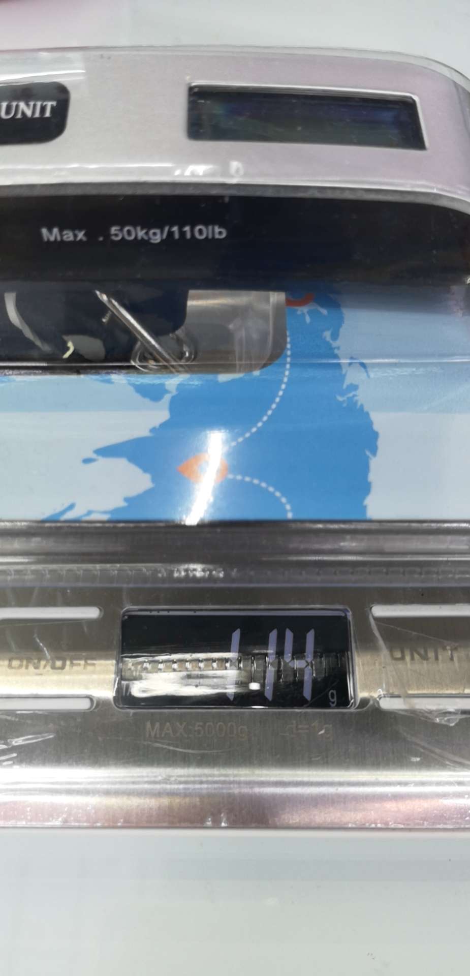 手提电子秤双泡壳便携钓鱼快递秤电子手提秤50kg产品图