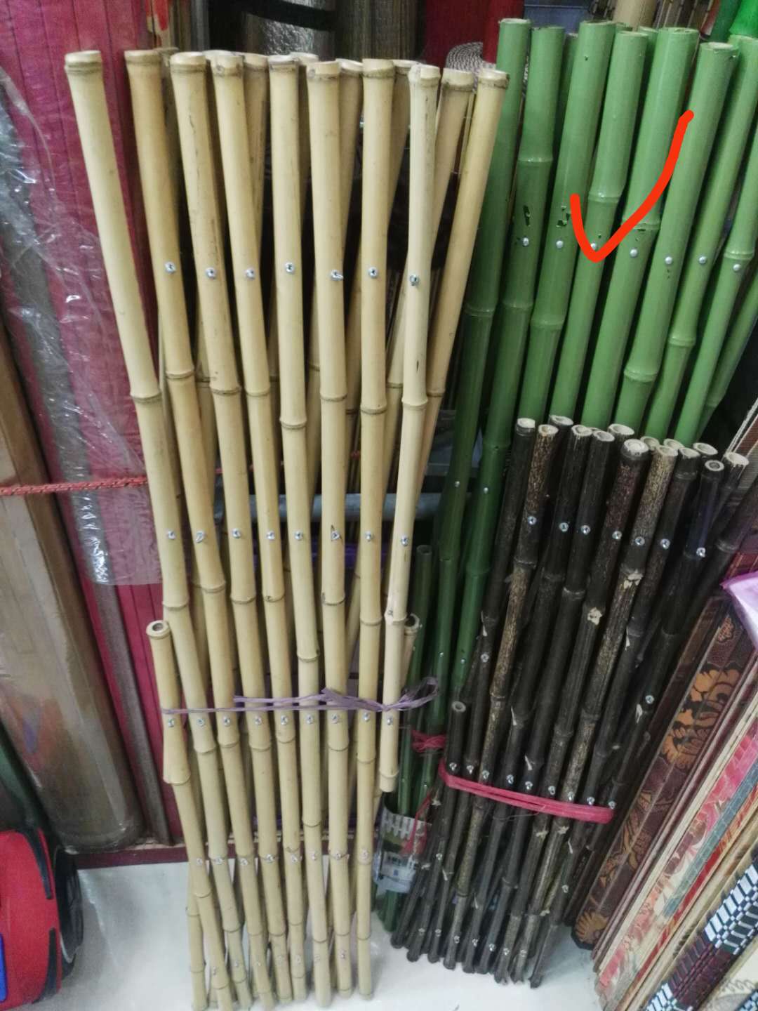 Indoor and outdoor courtyard bamboo fence bamboo fence thumbnail