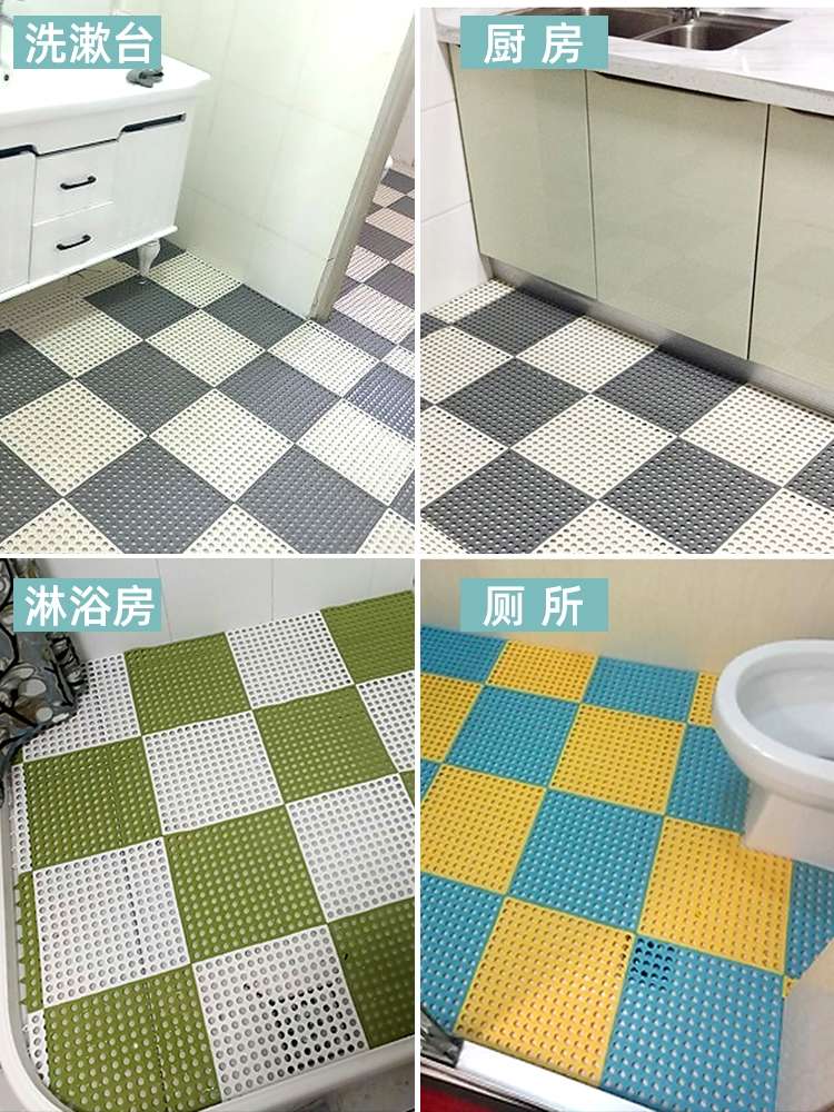 Non-slip mat in bathroom and kitchen details Picture
