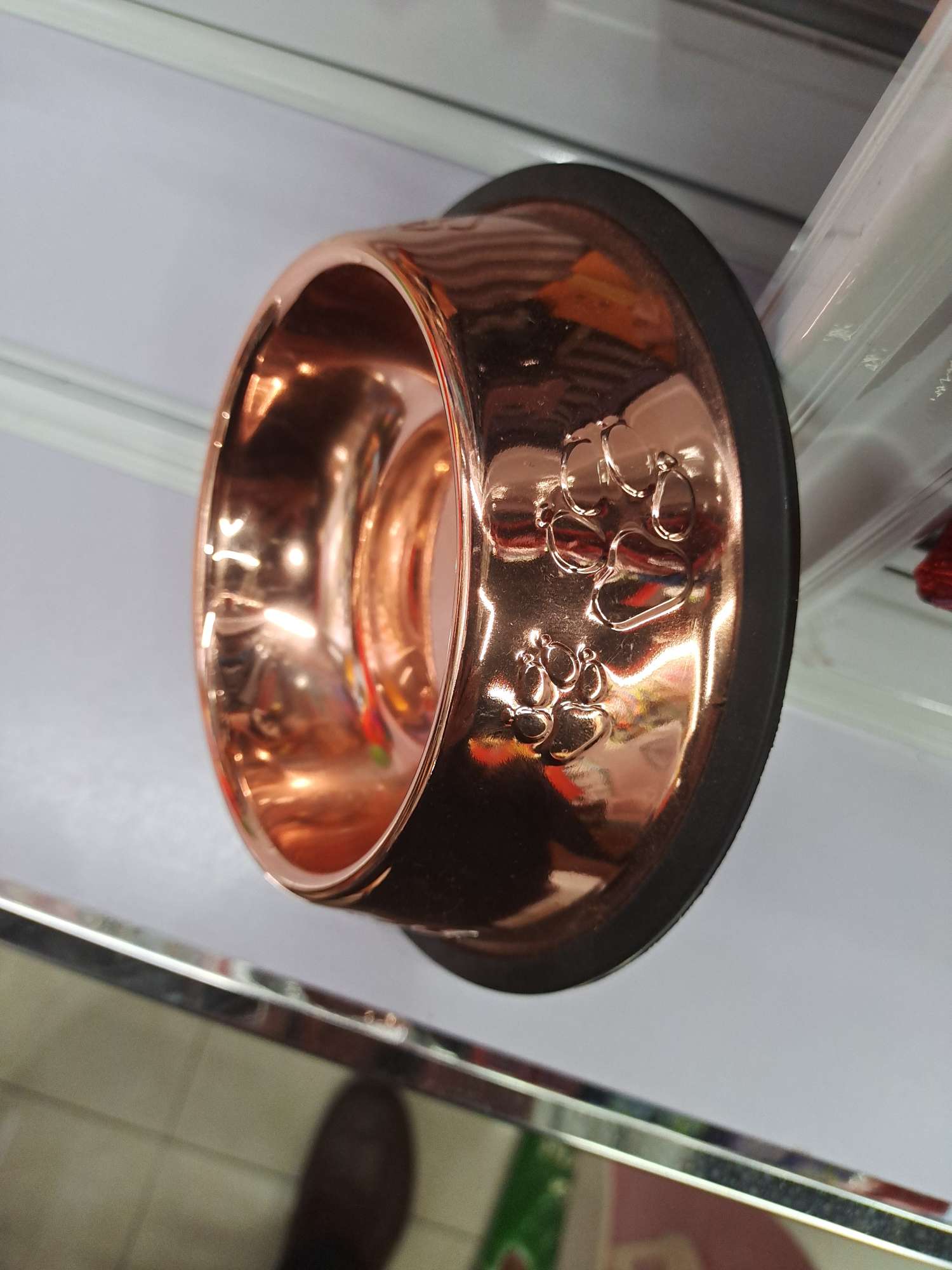 22-inch rose gold pet basin details Picture