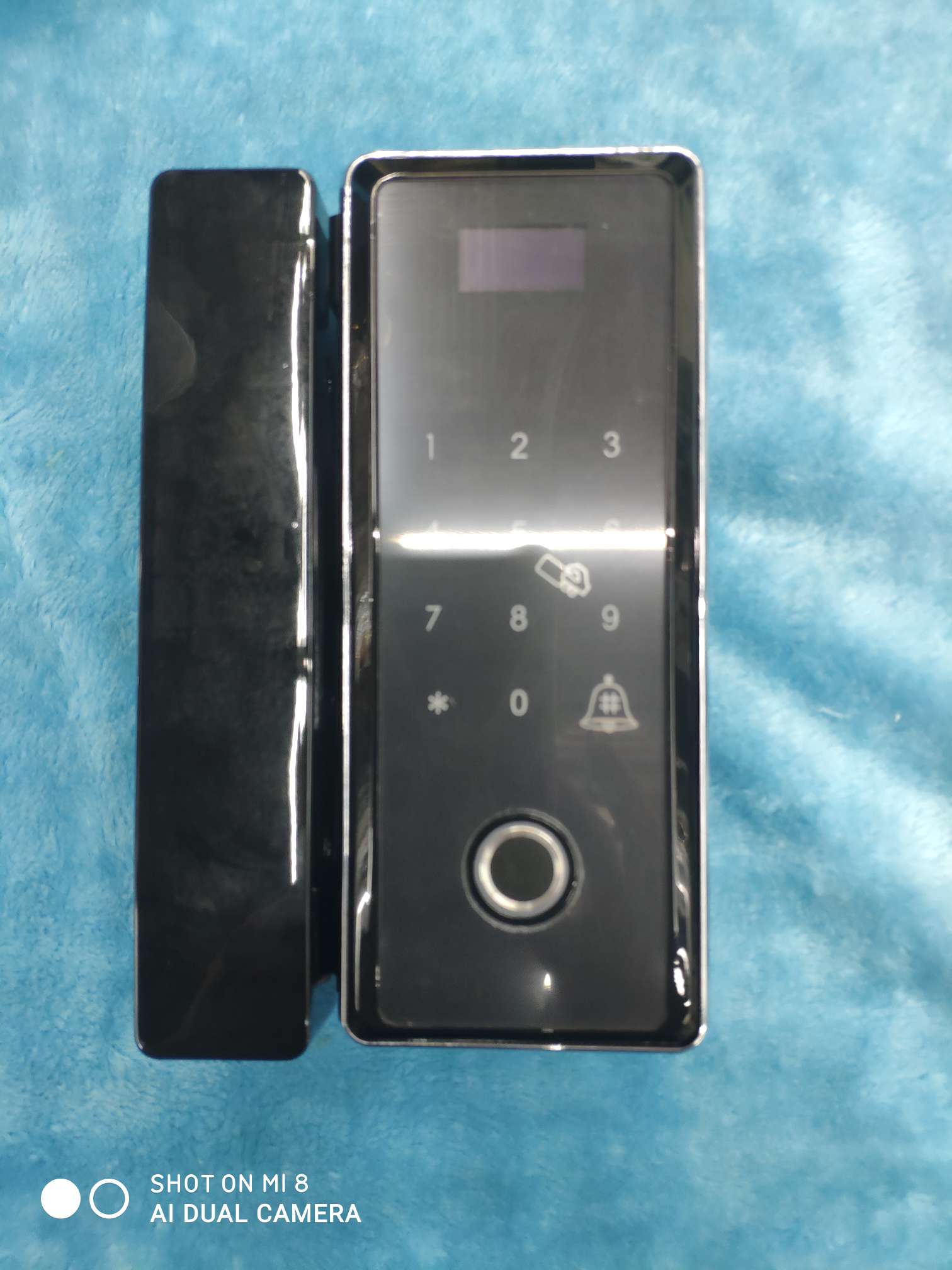 Puerta de vidrio fingerprint lock
