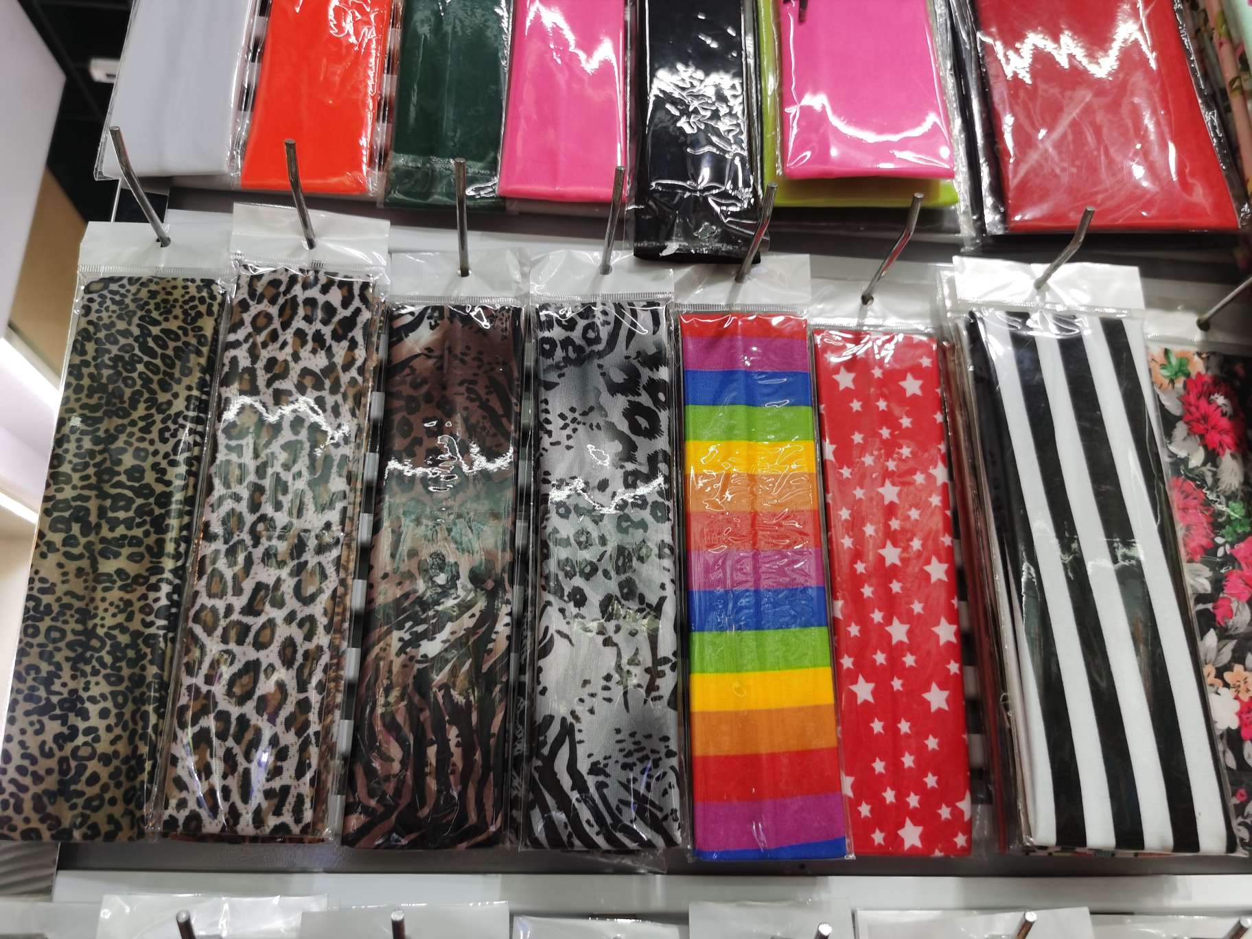 kid headband 儿童青少年发带kid  hair accessory豹纹彩虹条圆点animal rainbow
