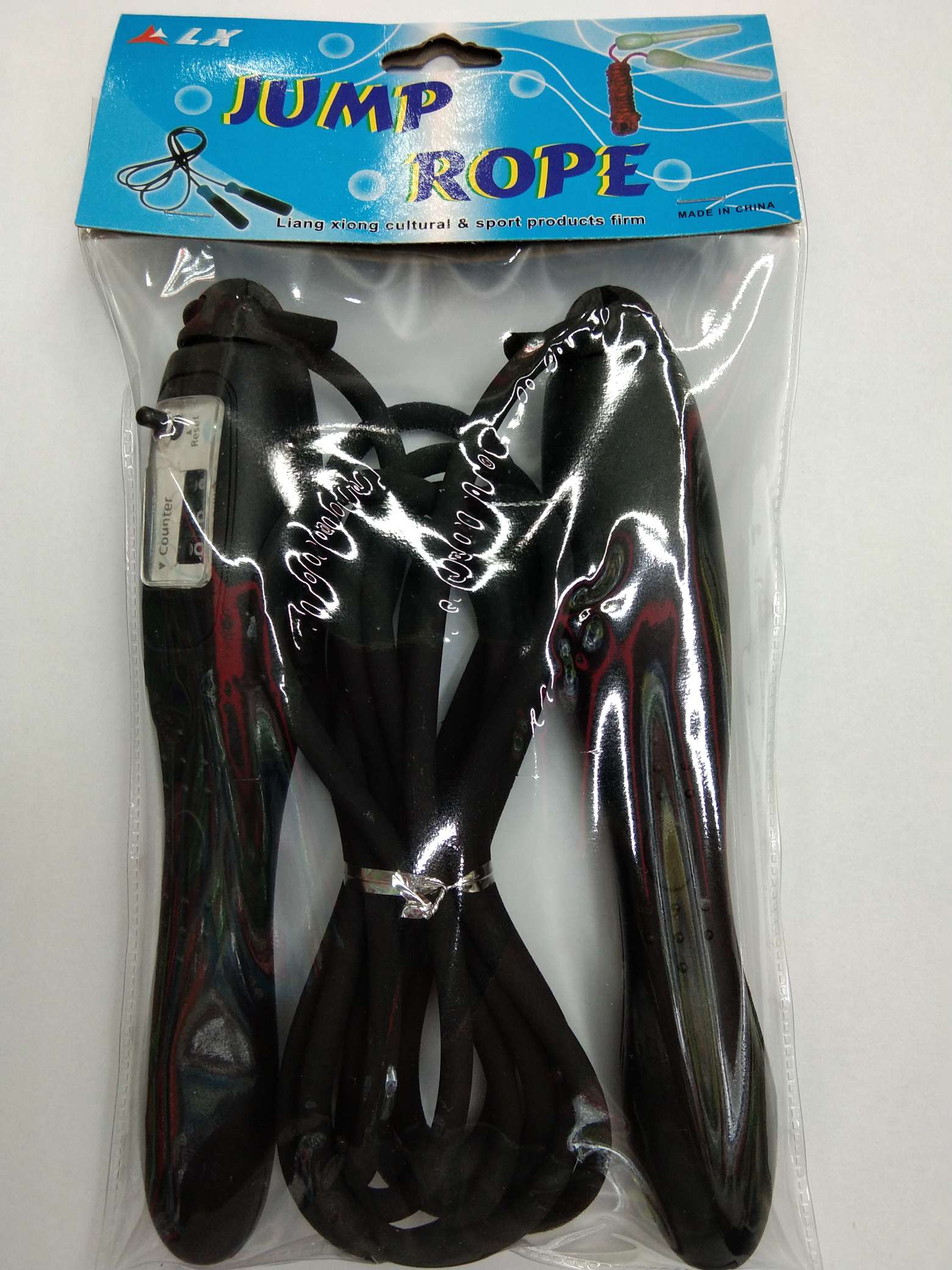 All black counting handle black frosted rope thumbnail