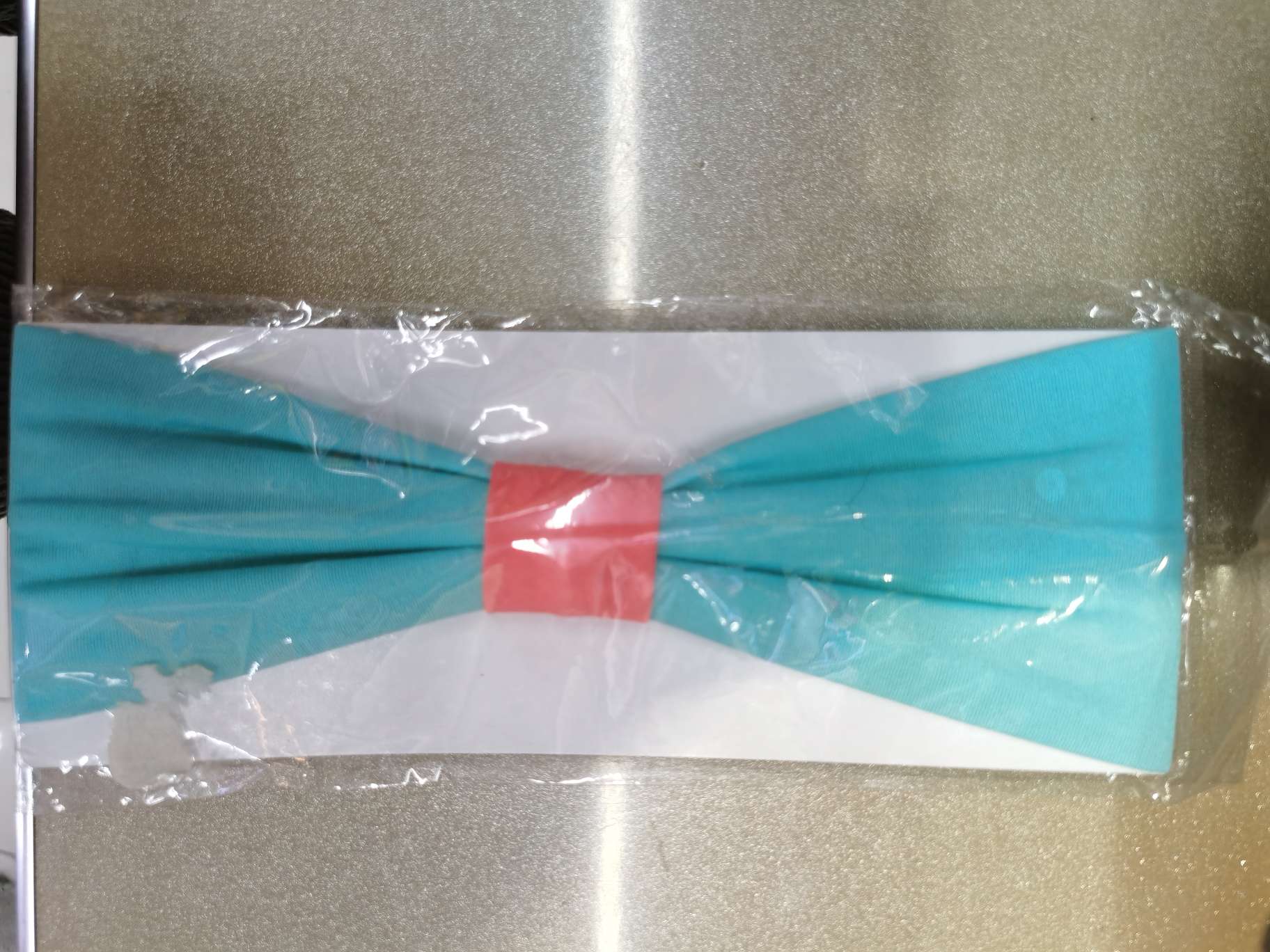 sports headband 牛奶运动发带 hair accessory 小结发带