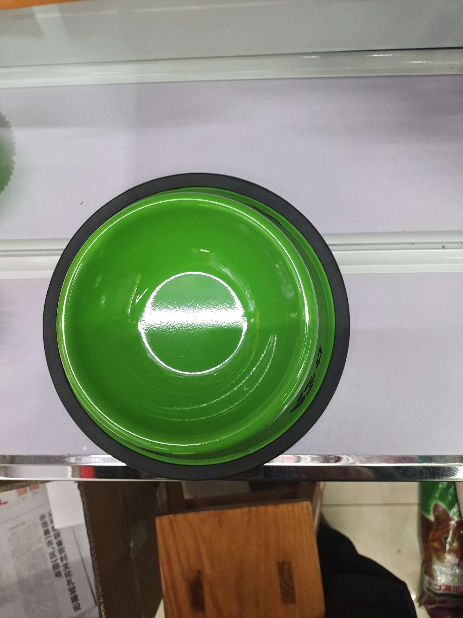 18-inch double-footprint stainless steel pet basin Specification image