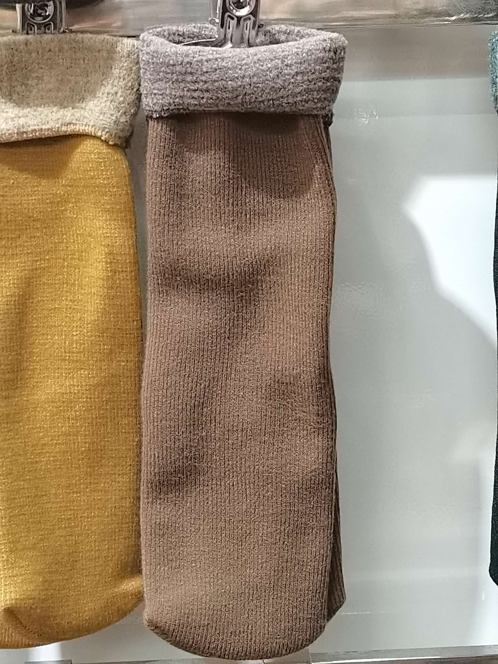 厂家直销雪地袜外贸舒适耐穿女丝袜短袜价格便宜山羊绒雪地袜 褐色