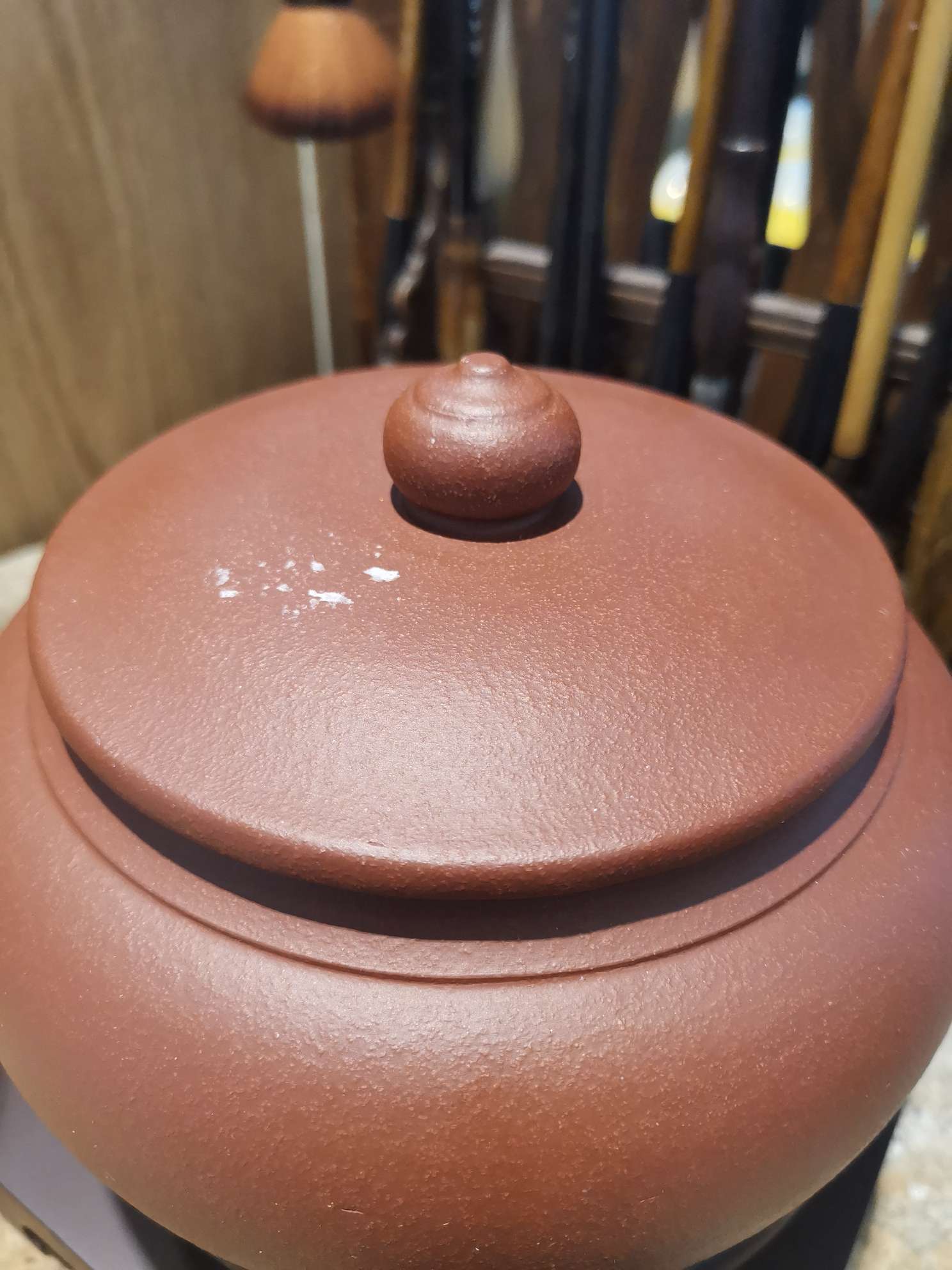 茶叶罐红茶罐绿茶罐紫砂罐细节图