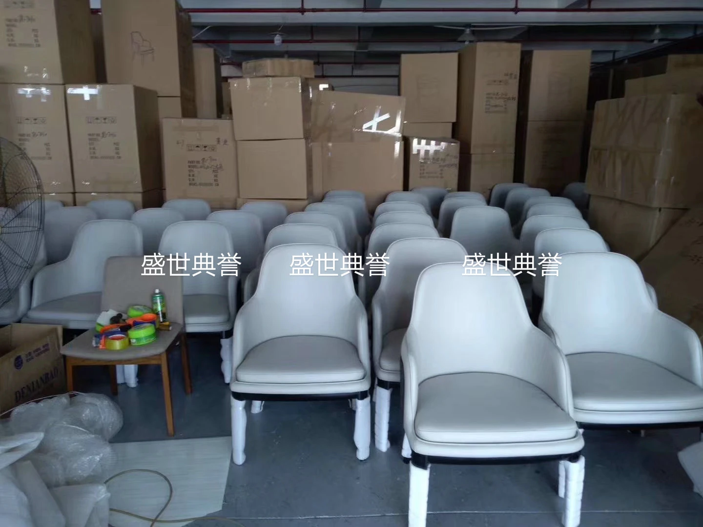Huzhou Resort Hotel luxury private room solid wood chairs, Nordic modern VIP chairs, villa light luxury armchairs, hotel lobby negotiation chairs detail image 14