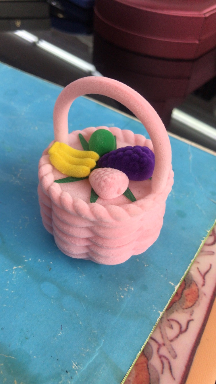 High-end floral blue jewelry details Picture