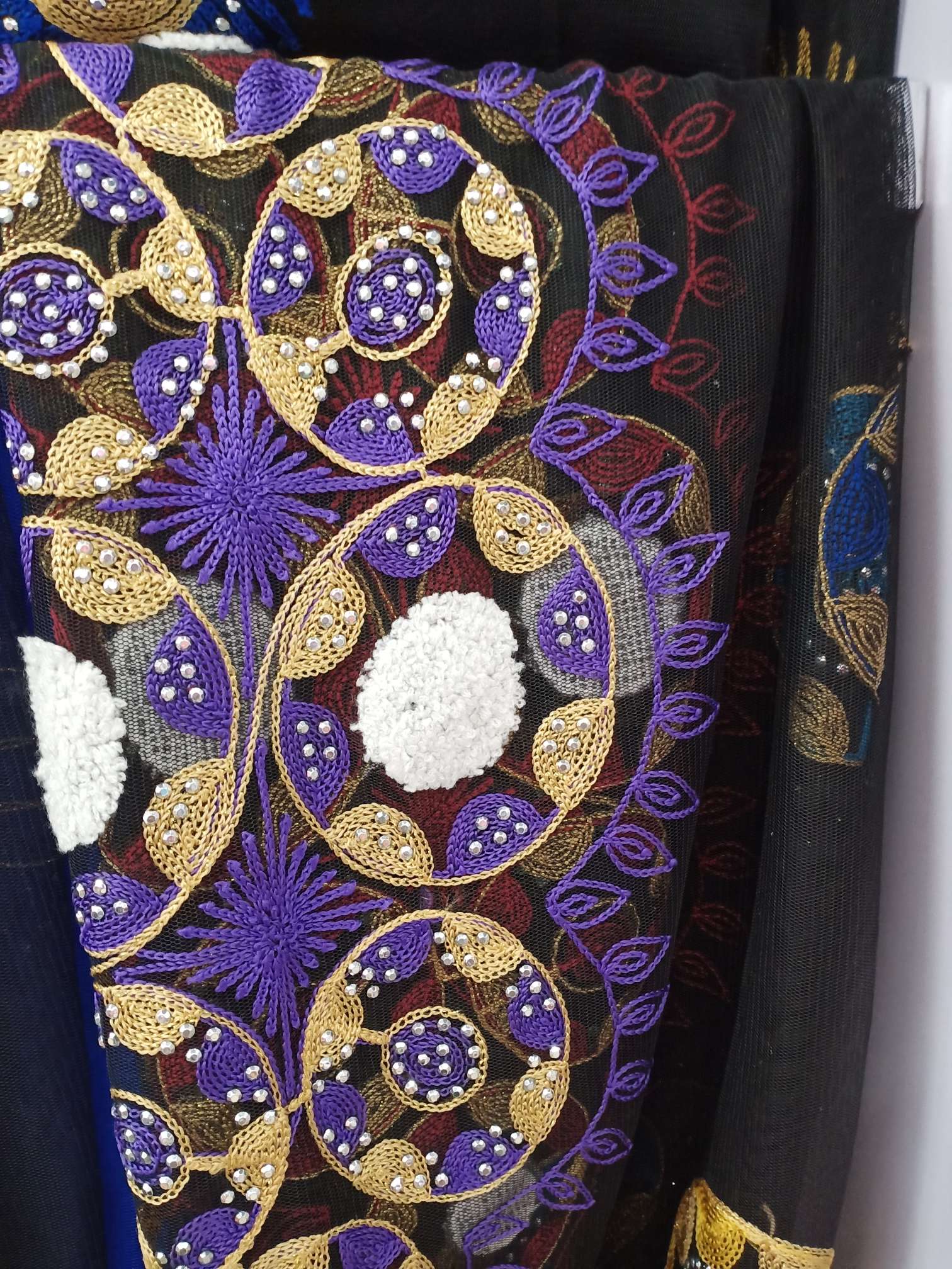 Hot diamond Dubai headscarf, women's travel sun protection headscarf, breathable bestseller clothing, plum blossom snow-spun silk Xinjiang Mubao headscarf, 25