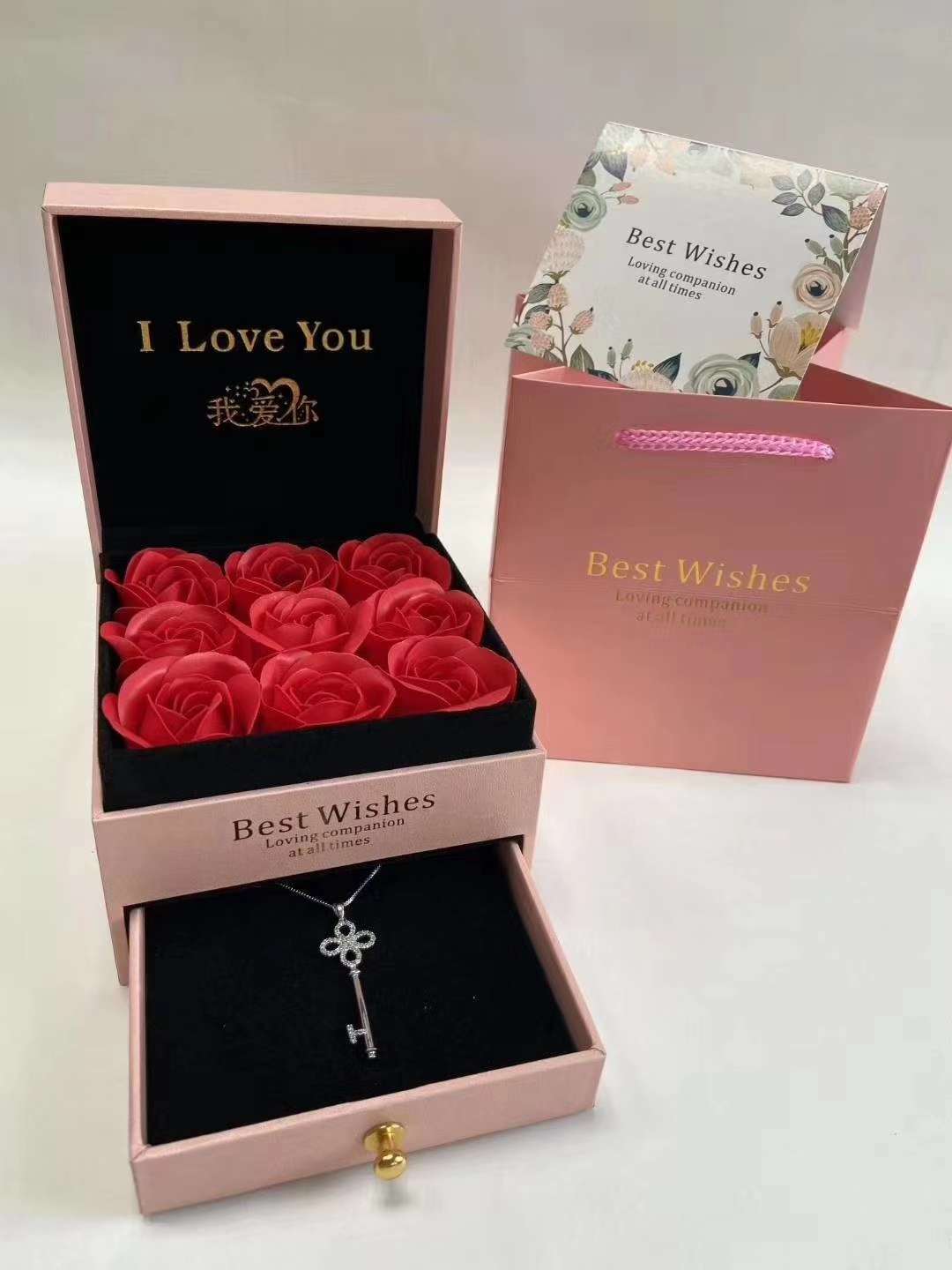 Send high-end jewelry boxes as gifts Item Picture