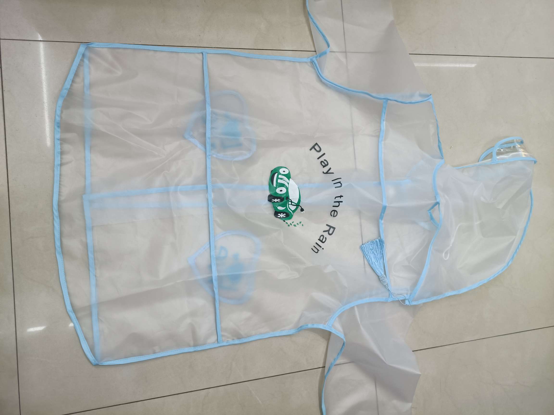 韩版时尚儿童雨衣产品图