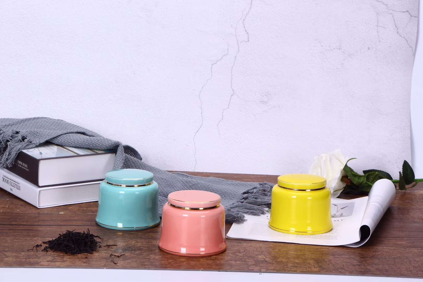 茶叶礼盒茶叶罐白底实物图