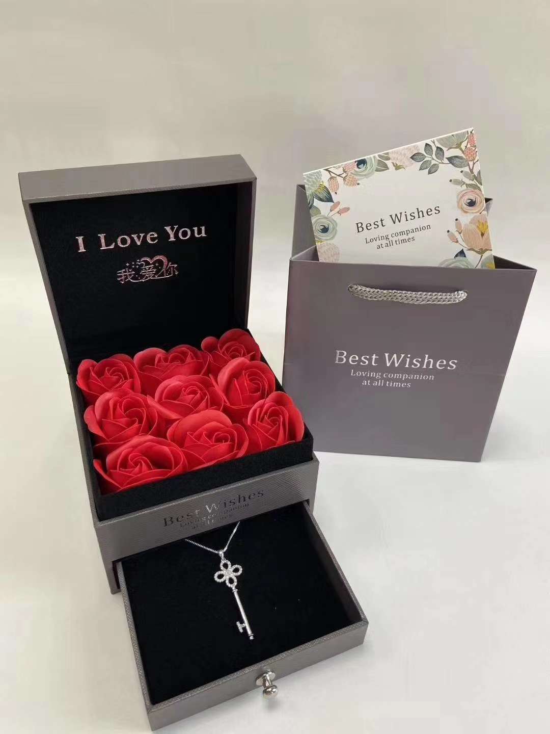Send high-end jewelry boxes as gifts details Picture
