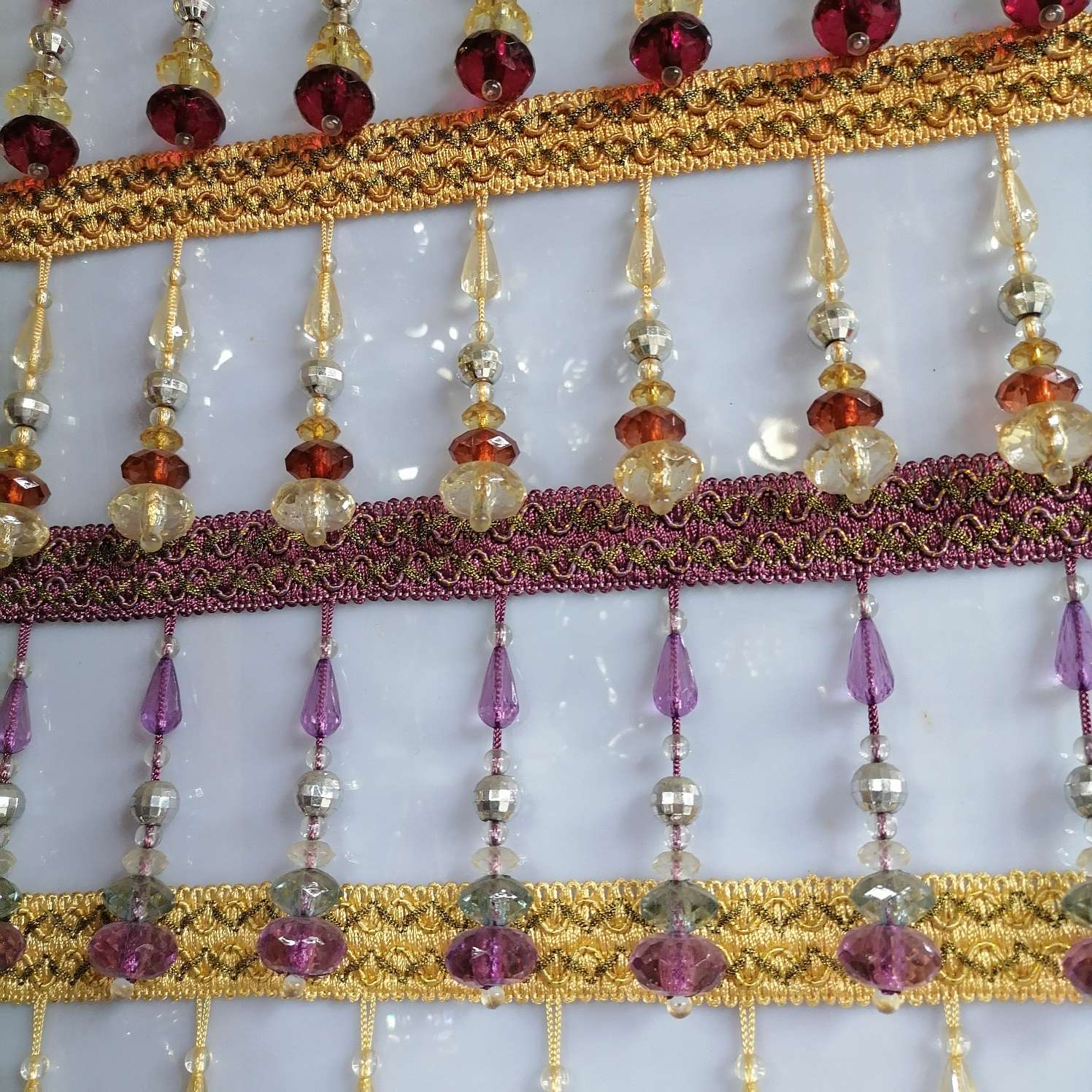 Curtain accessory lace LJY13058, 12-meter new style, factory direct sales, retail and wholesale, can be mailed in any color pic 1