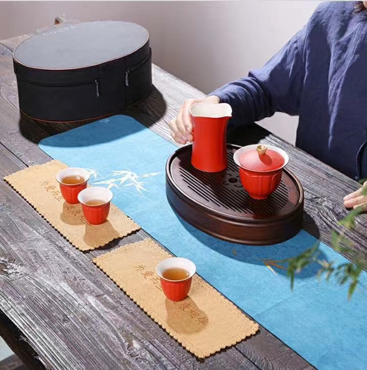 Alto grado sebo de cabra jade pintado a mano cerámica juego de té taoli home 006 undefined