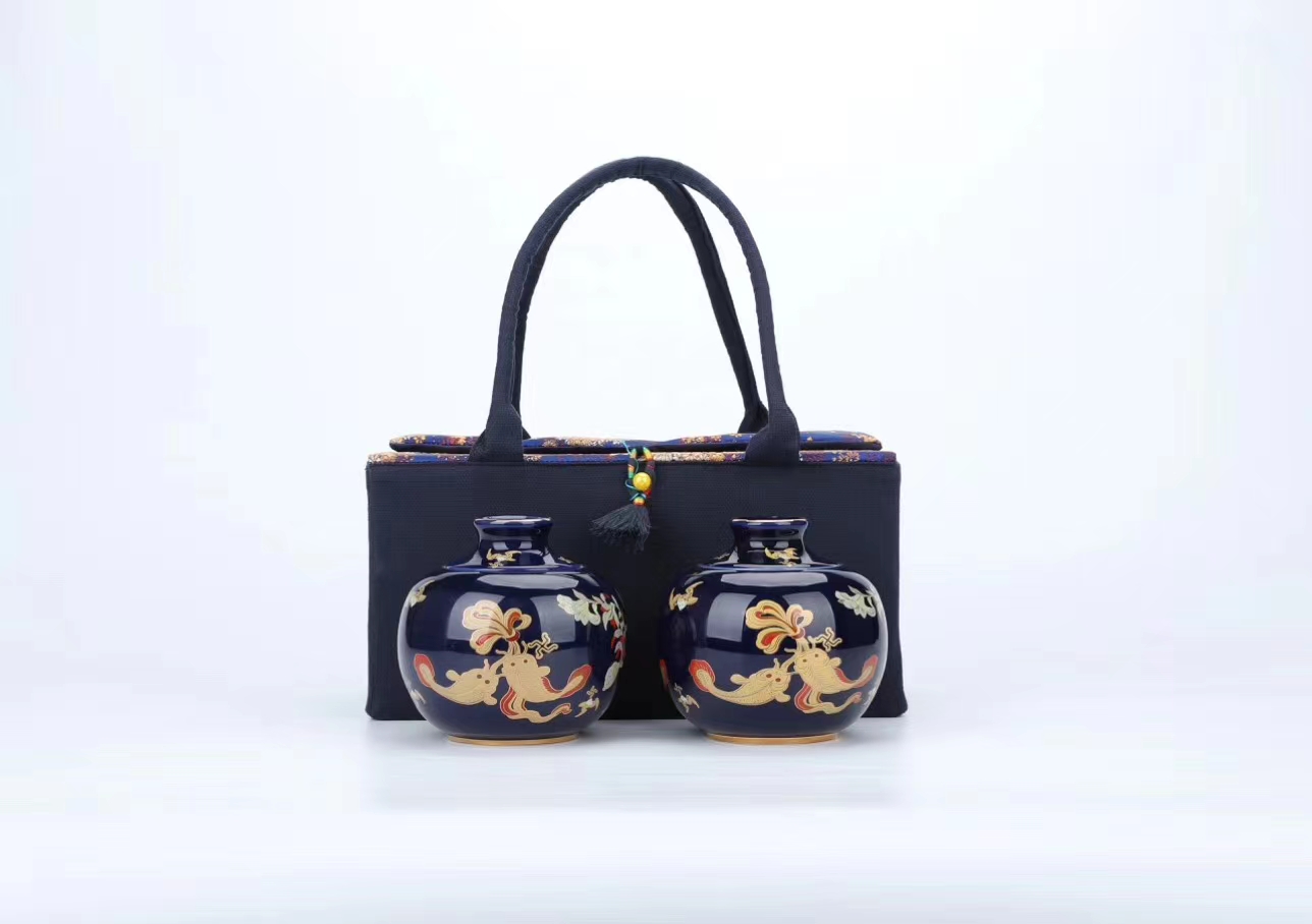 茶叶缸布包茶礼