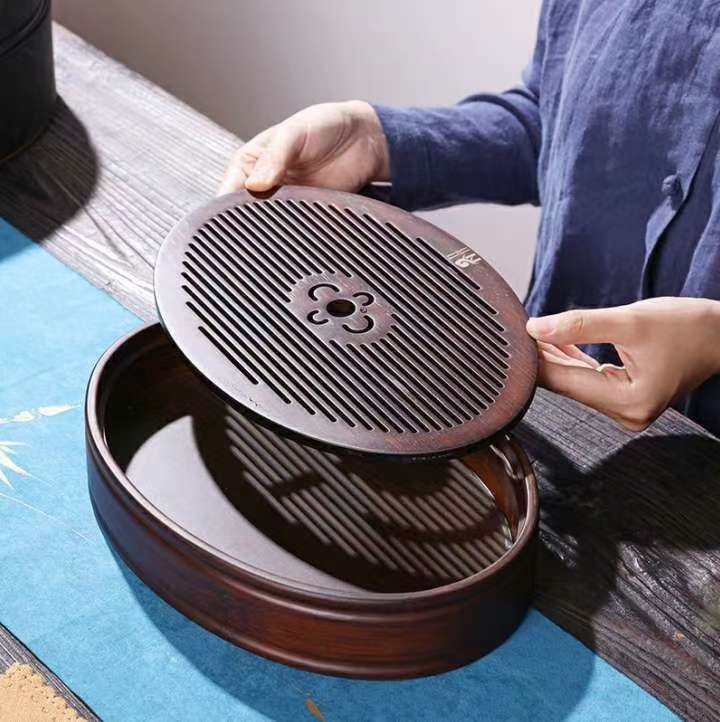Alto grado sebo de cabra jade pintado a mano cerámica juego de té taoli home 006 details Picture