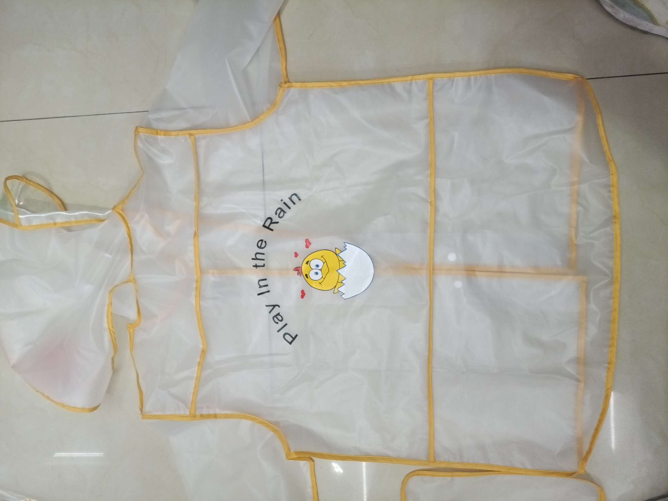 韩版时尚儿童雨衣详情图7